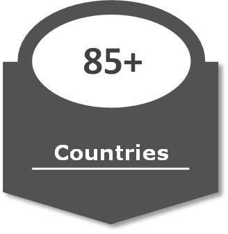85+ countries